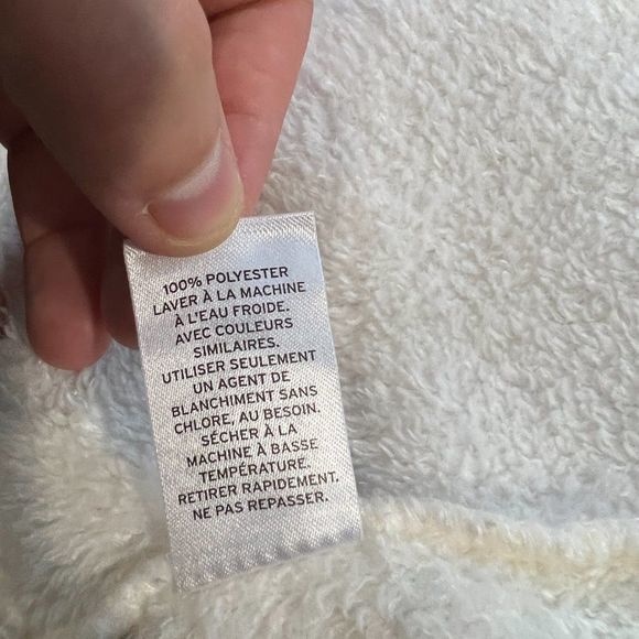 MAKE + MODEL Cream Mouse Graphic Hooded Robe‎ (M) - Picture 7 of 8